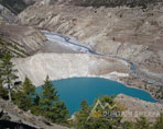 Gangapurna ice lake above Manang