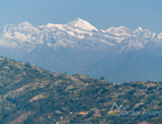 Langtang Massif View Form Dhulikhel