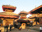 Temple in Basantapur, Kathmandu