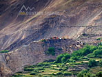 View from Muktinath to Jomsom