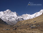 View near Annapurna Base Camp
