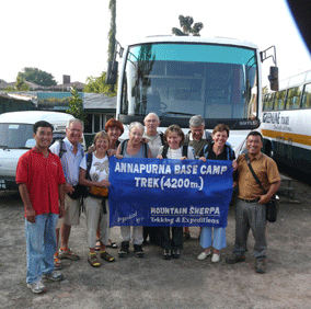 Happy Clients of Annapurna Base Camp Trekking