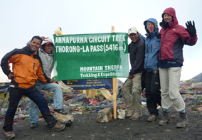 Happy Clients of Annapurna Circuit Trekking