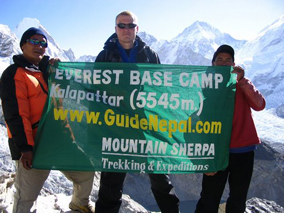 Happy Clients of Everest Base Camp Trek