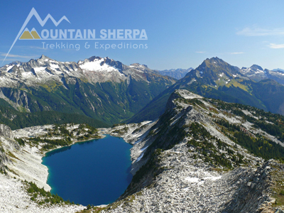 Hidden Holy Lake and Glaciers Trekking